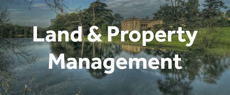 land and property management degree
